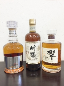 竹鶴・響・山崎　お酒お買取りしました！